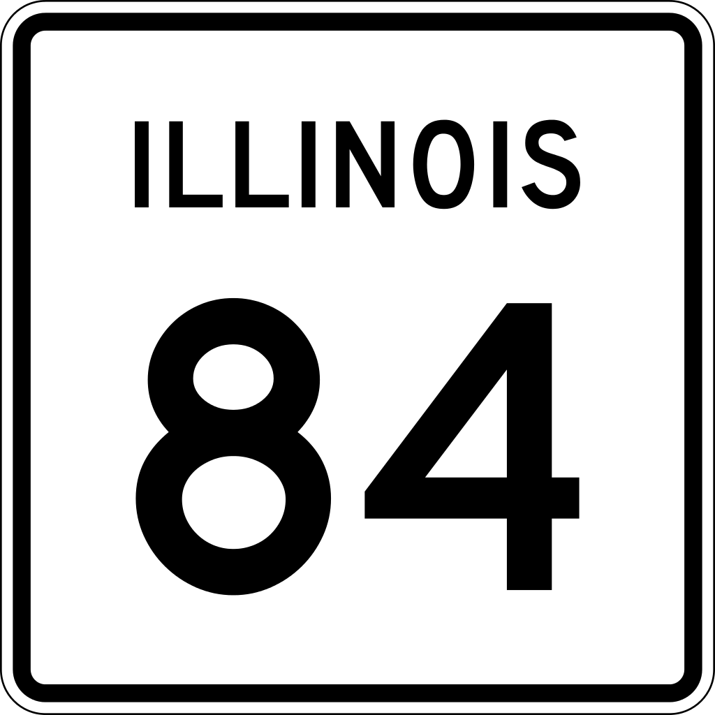illinois 84 sign